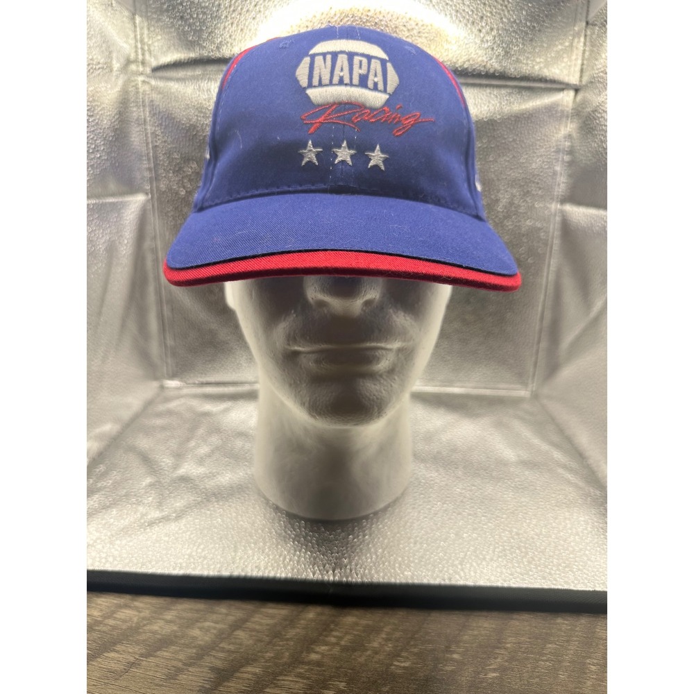 NAPA Racing Hat Blue Red Intrepid Fallen Heroes Fund Adjustable Baseball Cap